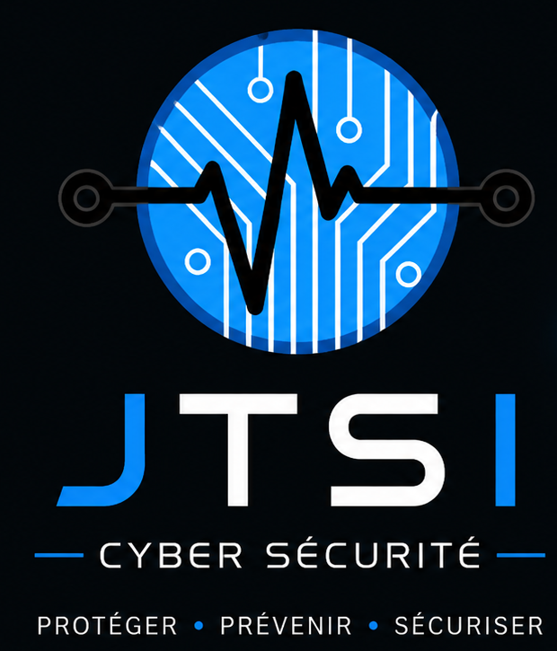 Logo JTSI Cyber Sécurité — Protéger, prévenir, sécuriser